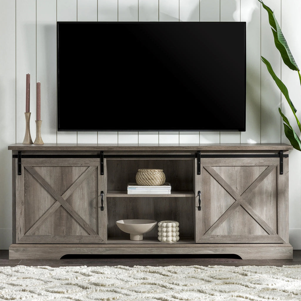 Modern Sliding Door TV Stand G19923