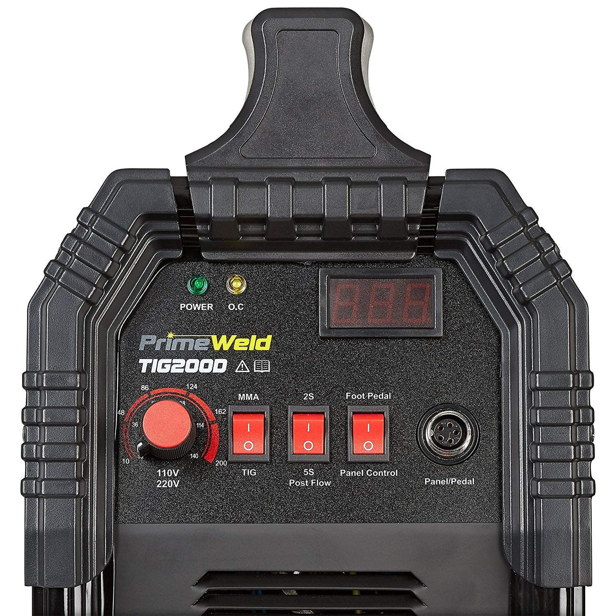 TIG/Stick Inverter Welder 200Amp with Pedal D8583