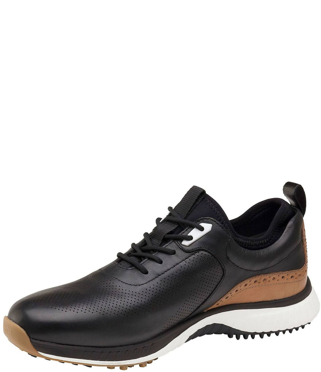 White Leather Hybrid Shoes F509422