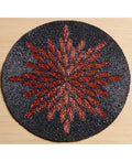 15" Glass Beaded Placemat A138364
