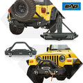 Front and Rear Bumper with Tire Carrier H418022