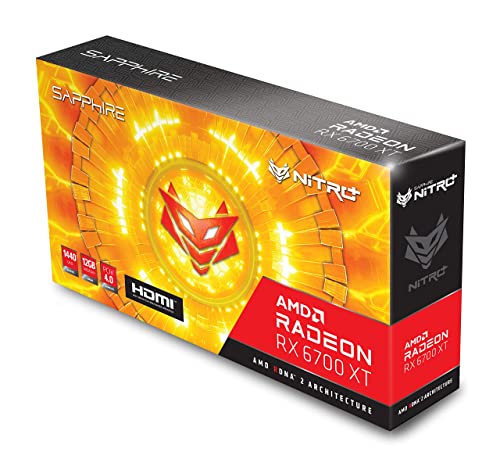 12GB GDDR6 AMD Radeon RX 6700 XT Graphics Card B9829