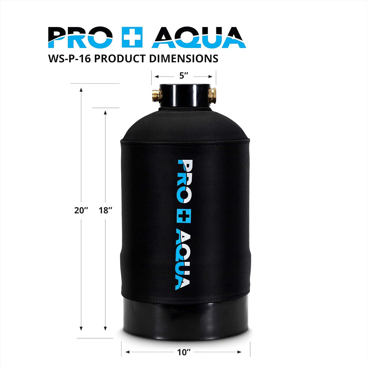 Portable RV Water Softener 16,000 Grain High Flow N38221