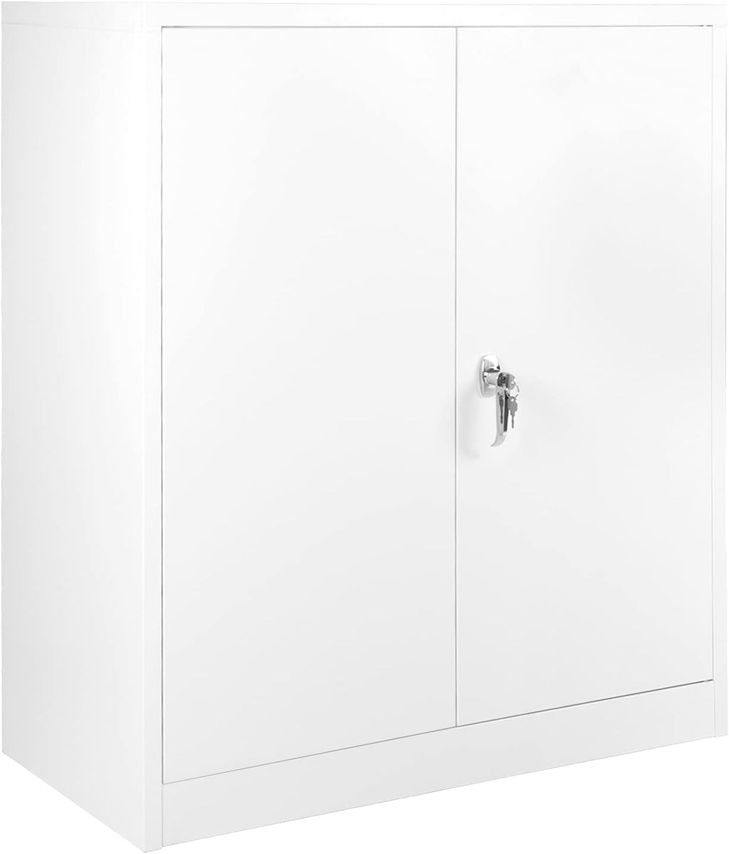 Black Locking Steel Storage Cabinet with 2 Doors Z12072