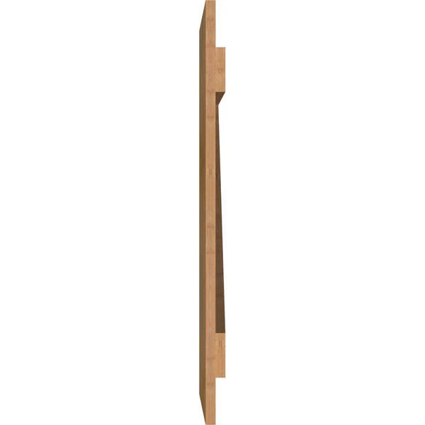 Rough Sawn Western Red Cedar Board-n-Batten Shutters O588