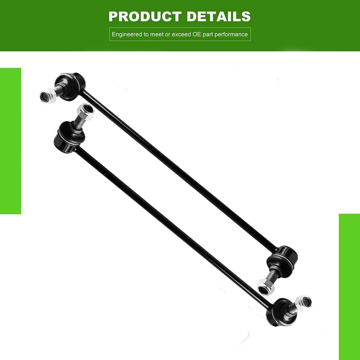 8pcs Suspension Kit Control Arm Ball Joint Stabilizer Sway Bar V9561