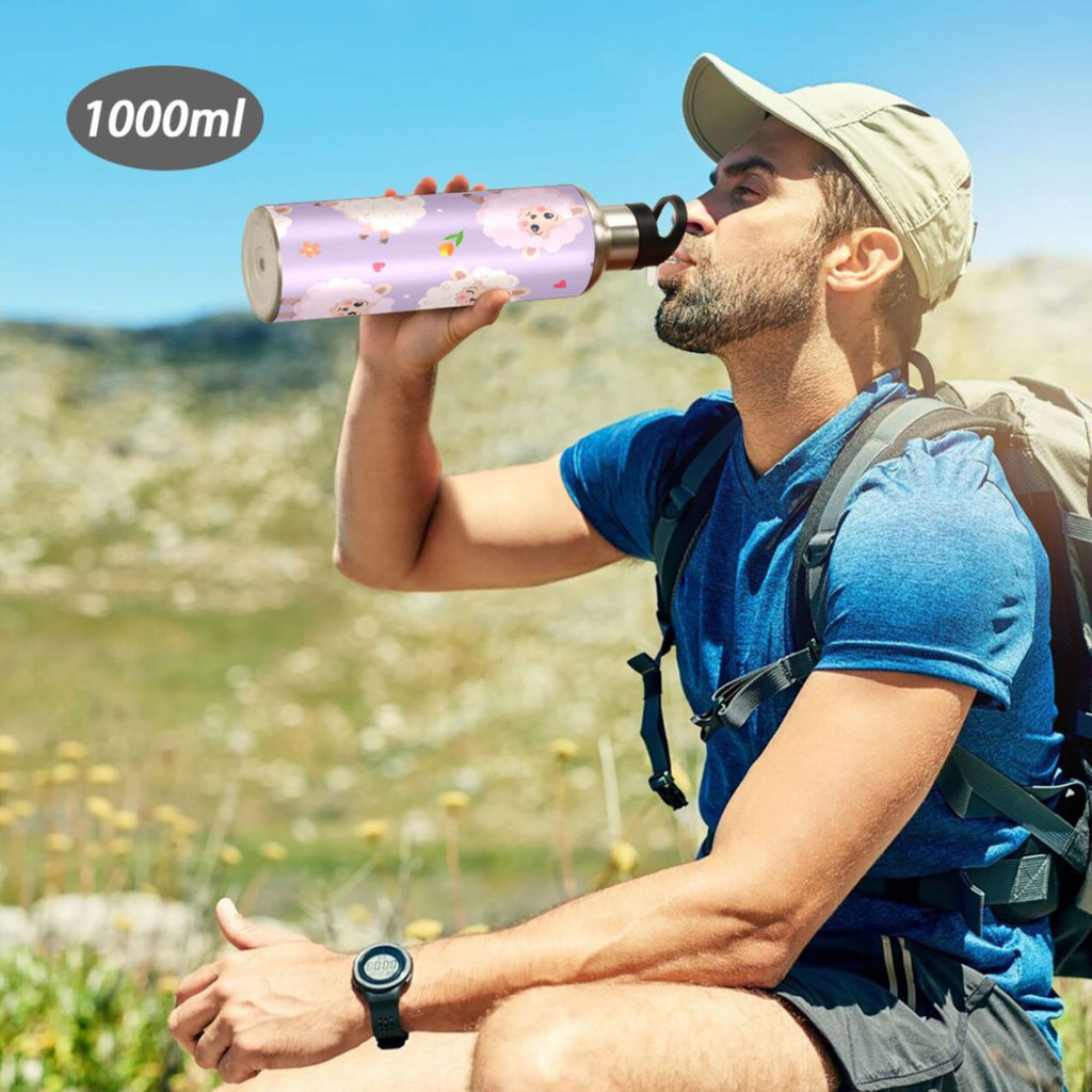 Stainless Steel Insulated Water Bottle with Straw Lid P831069