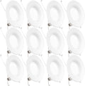 12 Pack 5/6 Inch LED Can Lights Dimmable 3000K Warm White M870668