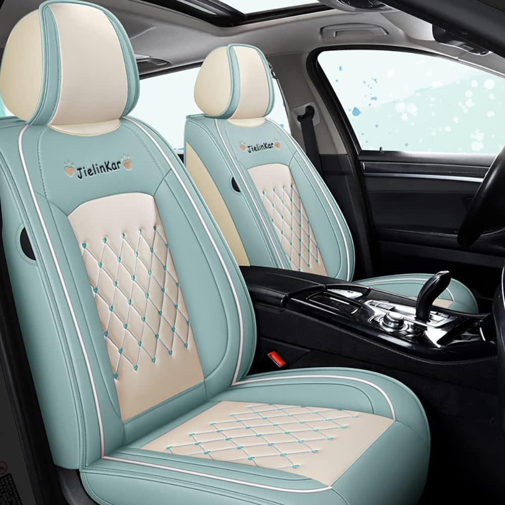 Waterproof PU Leather Full Set Car Seat Covers V229