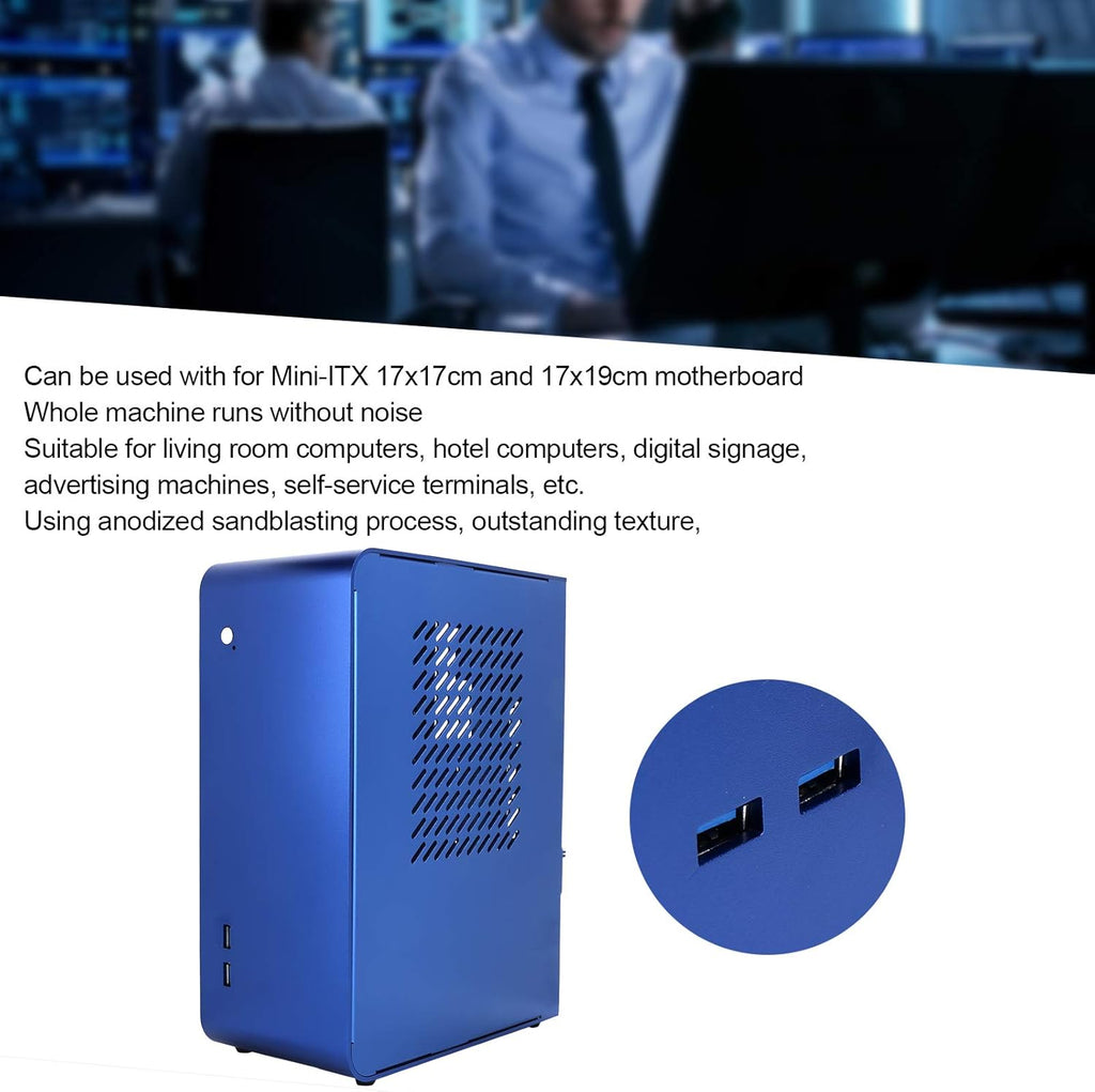 ITX Computer Case for ITX Motherboard Mini Computer Case Chassis K697372
