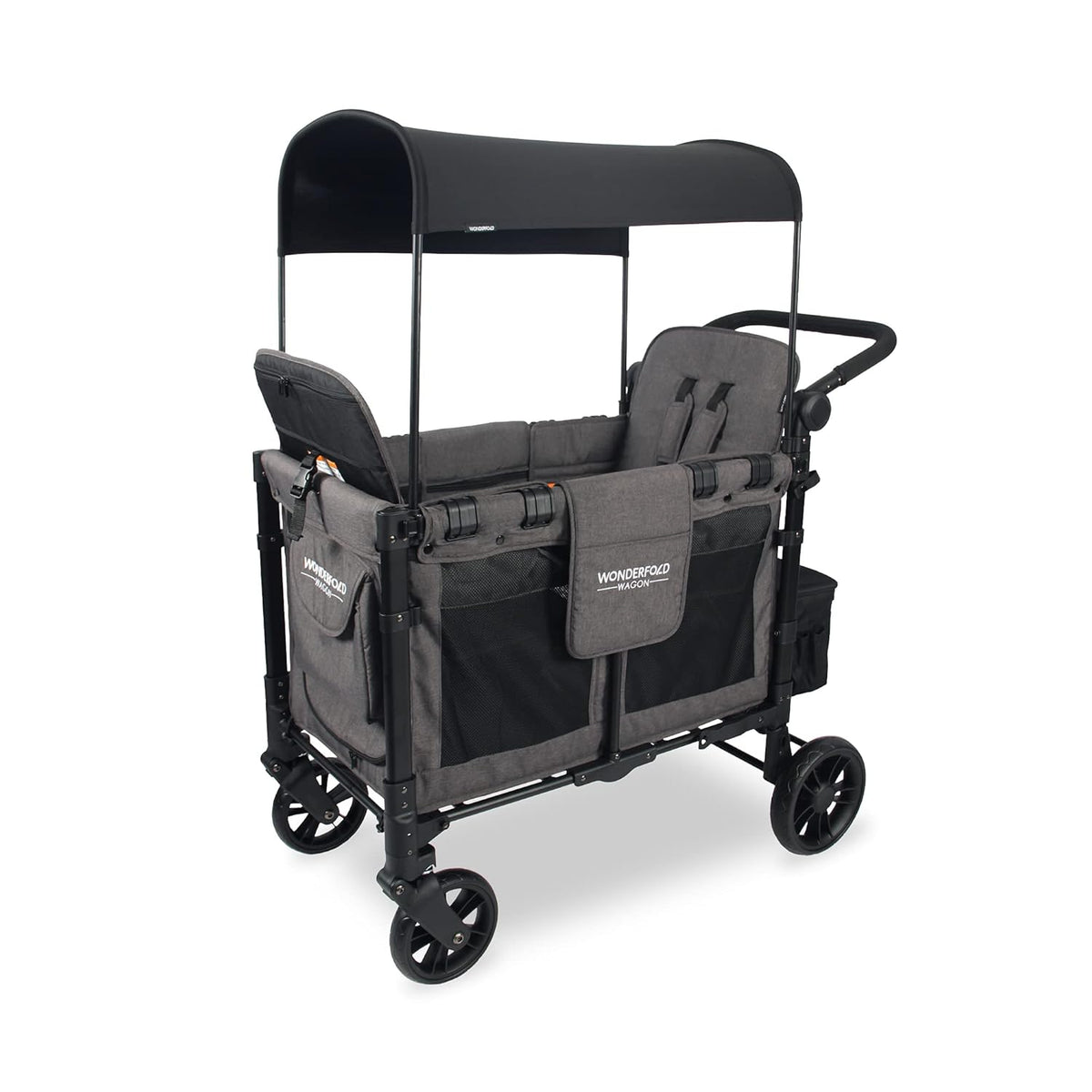 Charcoal Gray Double Folding Stroller L548