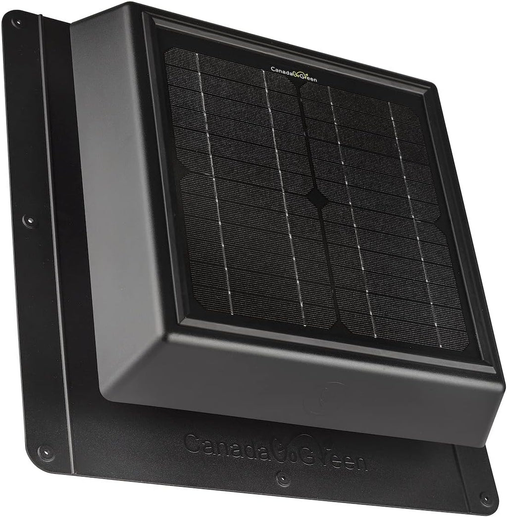 Solar Powered Polycarbonate Vent 400 CFM Pack of 2 I45704