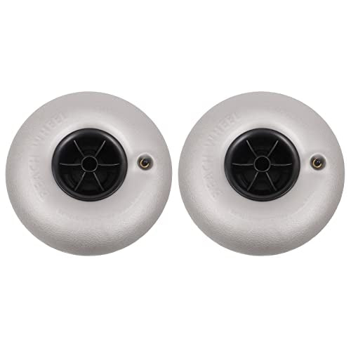 2 Pack 10" Beach Sand Tires with 4.13in Diameter Replacement Balloon Wheels J791060