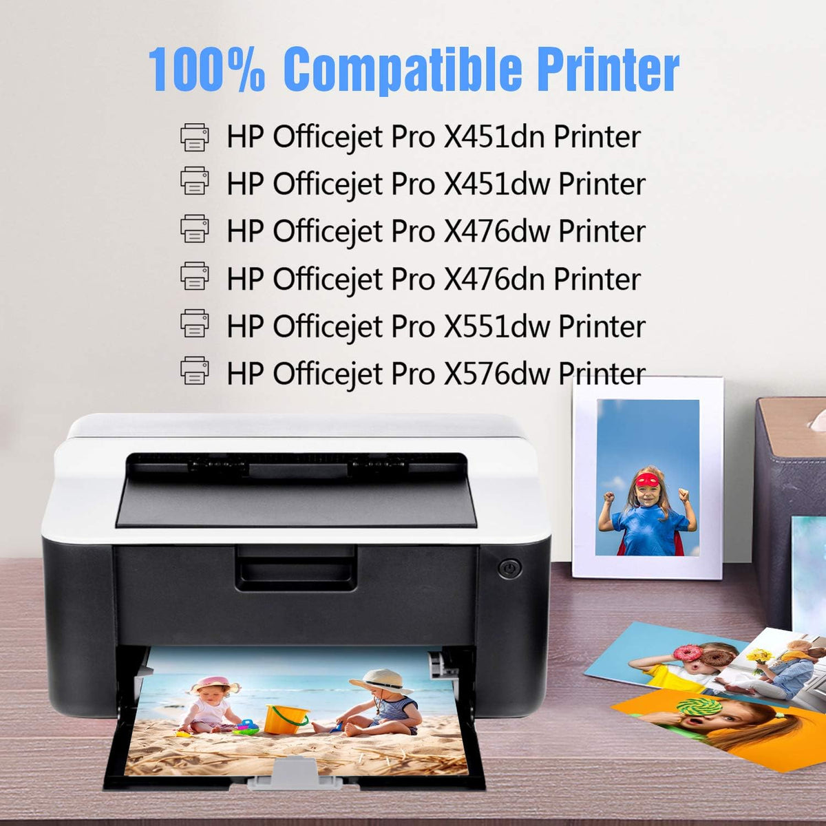 5-Pack Ink Cartridges for HP Officejet Pro Printer T901