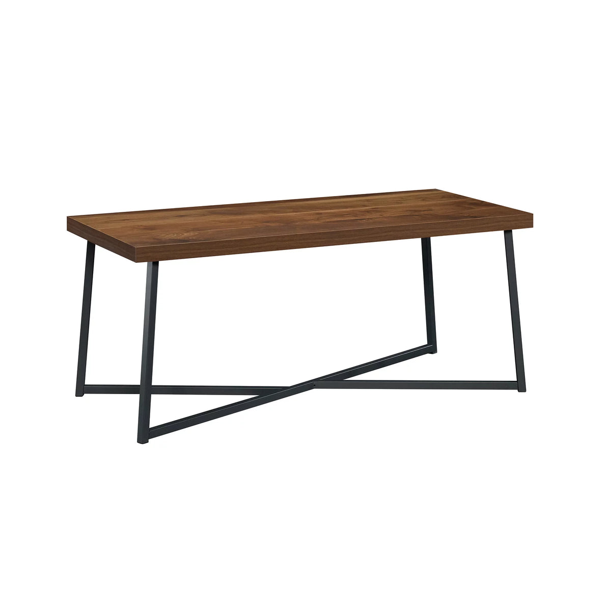 Metal Coffee Table, Grand Walnut Finish C999333