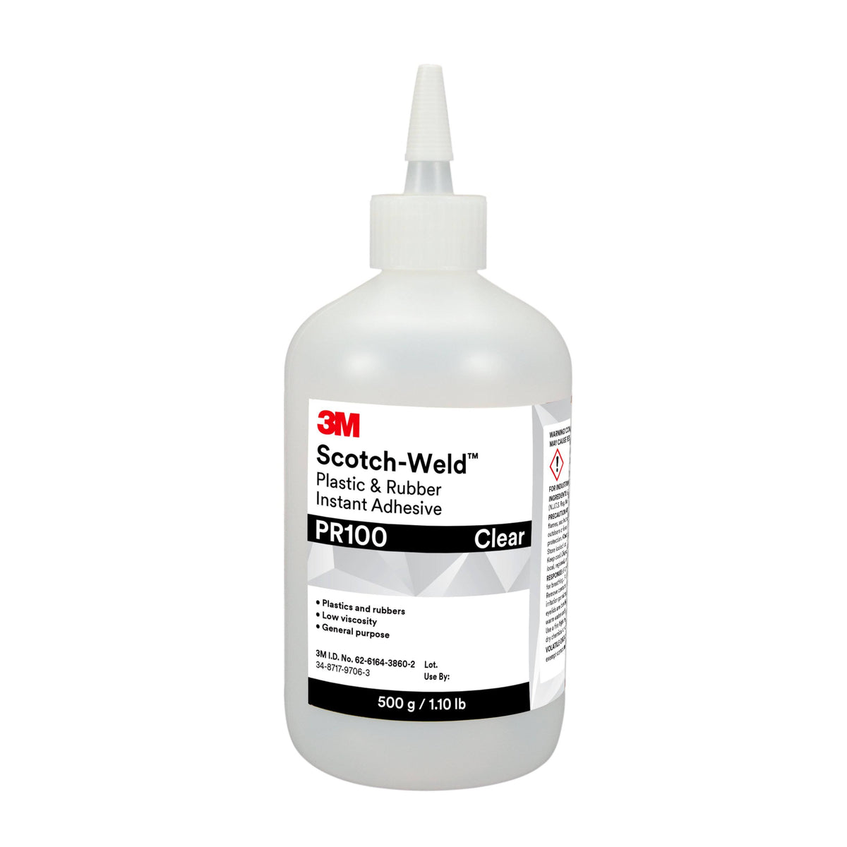 500 G Btl Plastic & Rubber Instant Adhesive P607