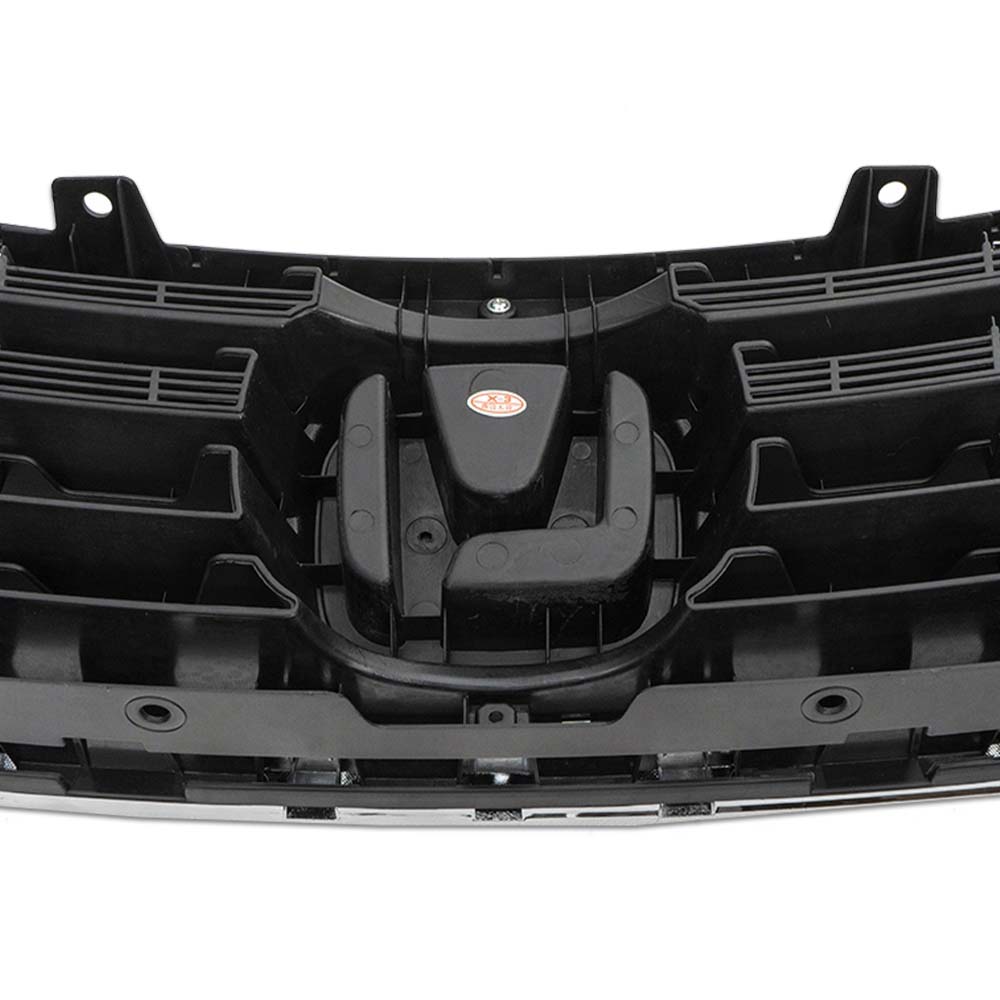 Chrome Front Bumper Hood Upper Grille Grill Trim for 2008-2010 Honda Accord Sedan 4-Door U4547
