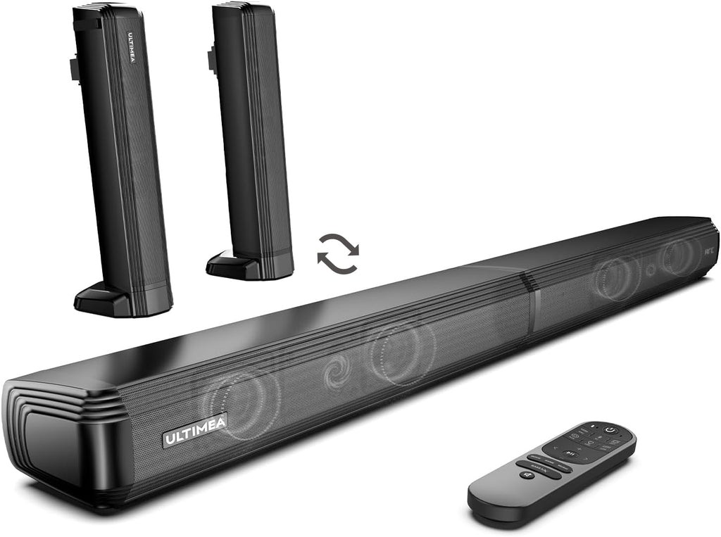 2.2ch Sound Bar with Dual Subwoofer V40200