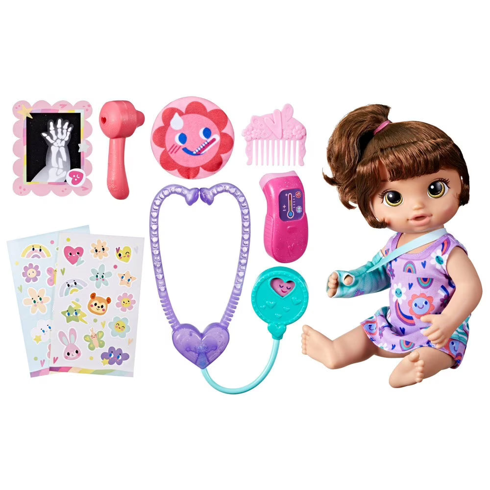 Brown Hair Brown Eyes Baby Doll F81709