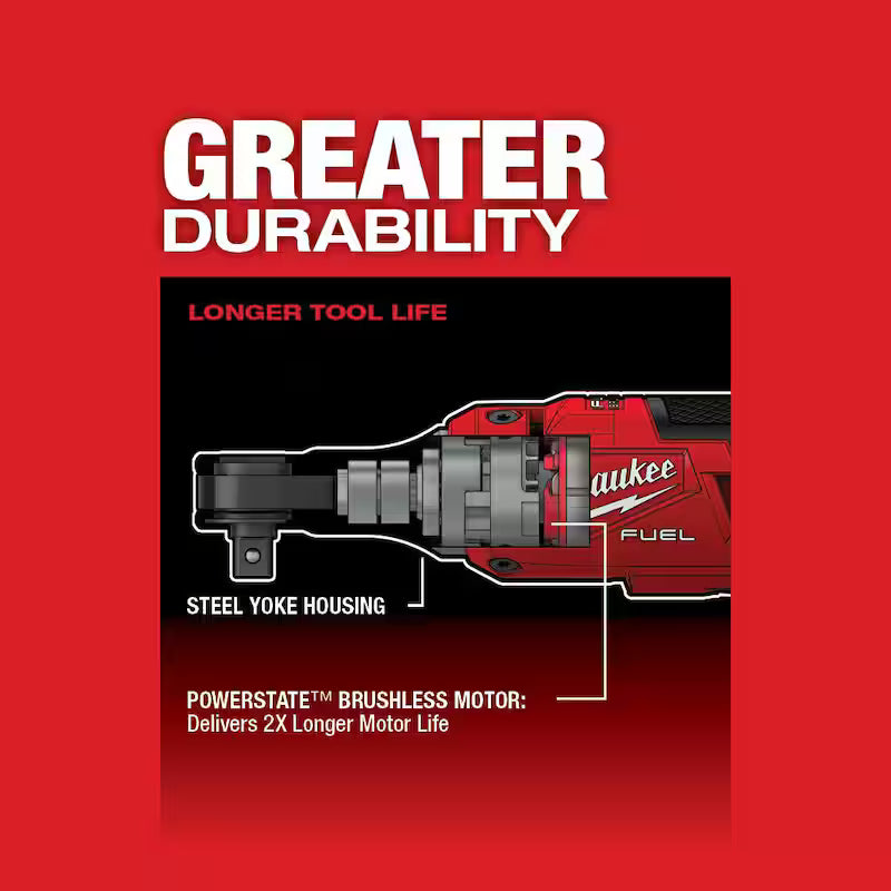 12V Lithium-Ion Brushless Cordless 3/8 in. Ratchet Kit with Batteries, Charger and Bag P642