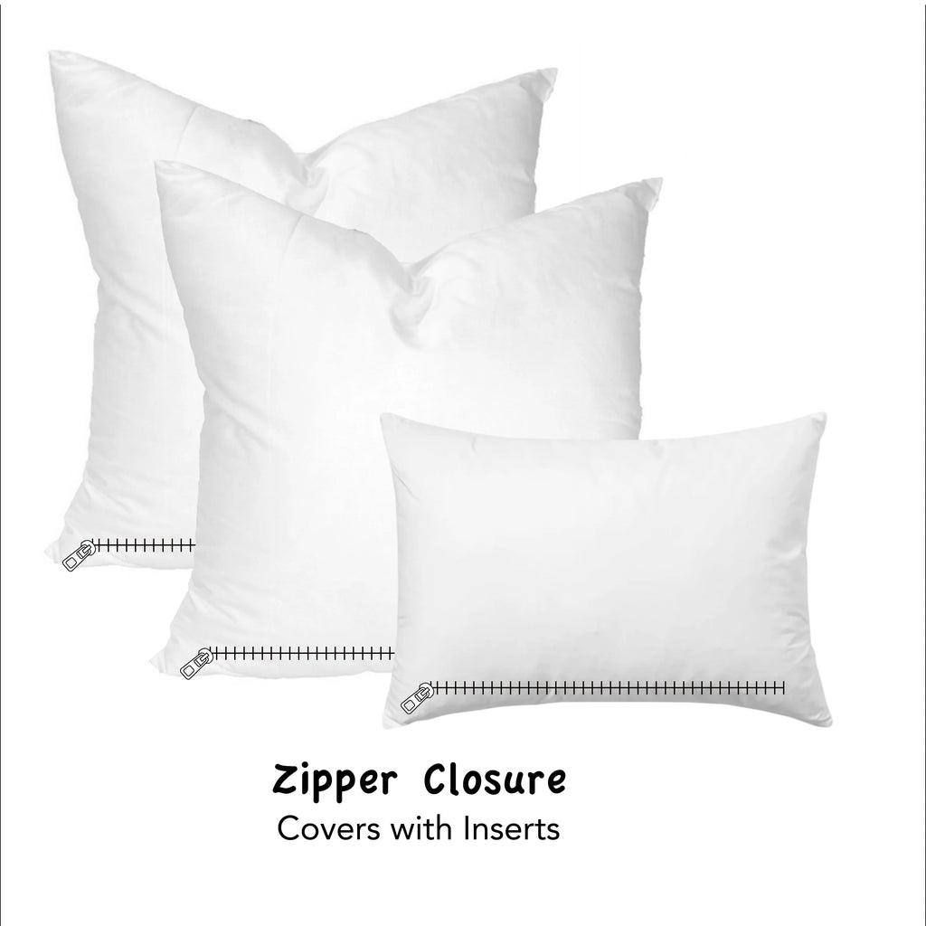 Indoor/Outdoor Soft Pillow with Zipper Cover 36 x 36 F565633