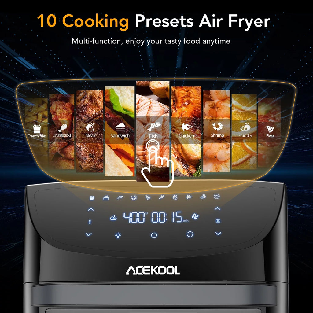 19 Qt 1800 W 10-in-1 Digital Air Fryer Oven C158