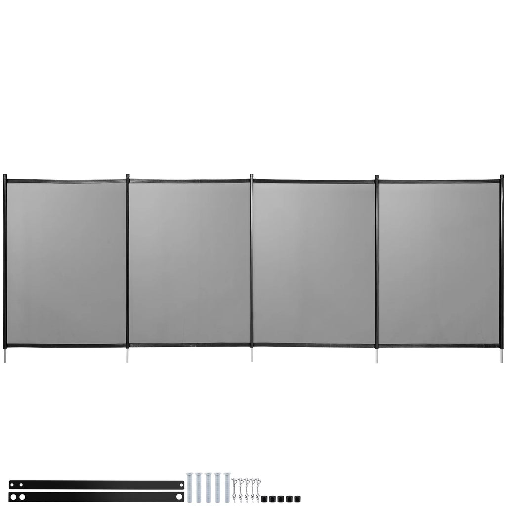 Black 4 x 48 ft Removable Pool Fence Mesh H89327