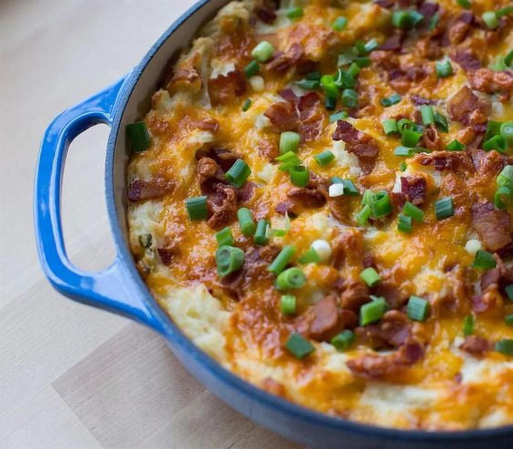 Red Enameled Cast Iron Covered Casserole U532882