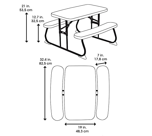 Blue Kids Picnic Table C31696