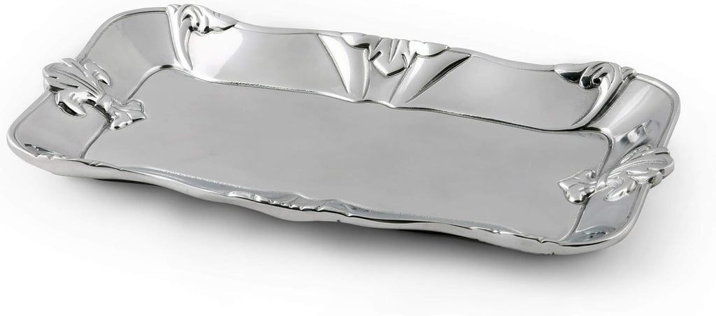Aluminum Fleur-De-Lis Pattern 6 inch x 12 inch J13921