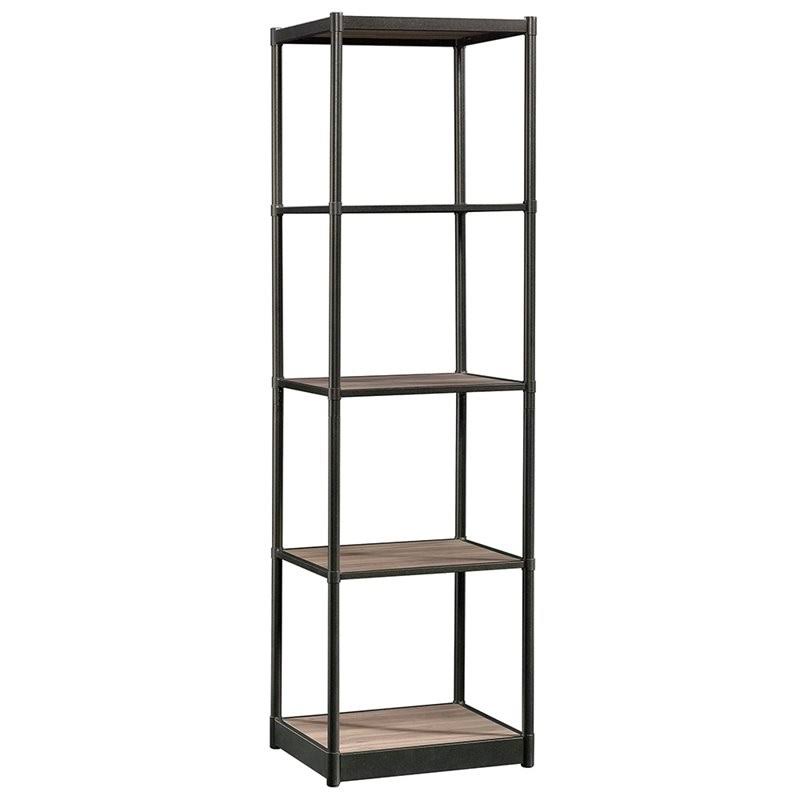 4 Shelf Bookcase in Salt Oak L44044