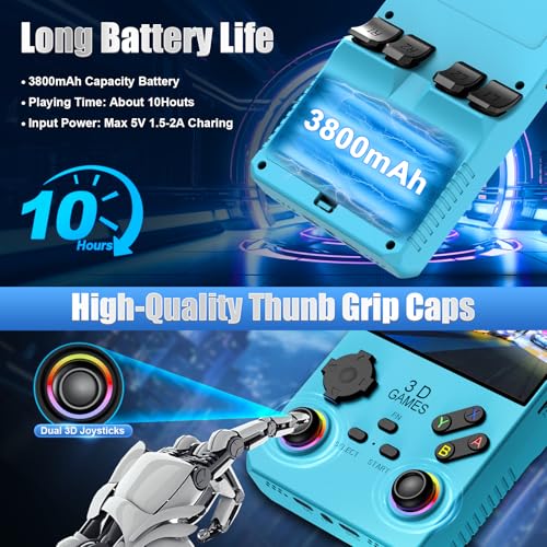 Retro Handheld Game Console 256GB Black E902
