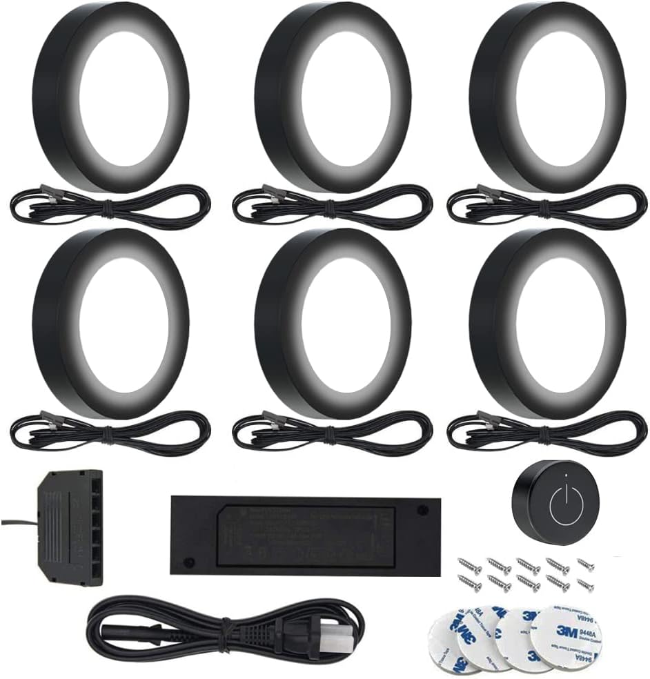 1W 4000K Black Dimmable Mini Spotlight D8514