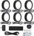 1W 4000K Black Dimmable Mini Spotlight D8514