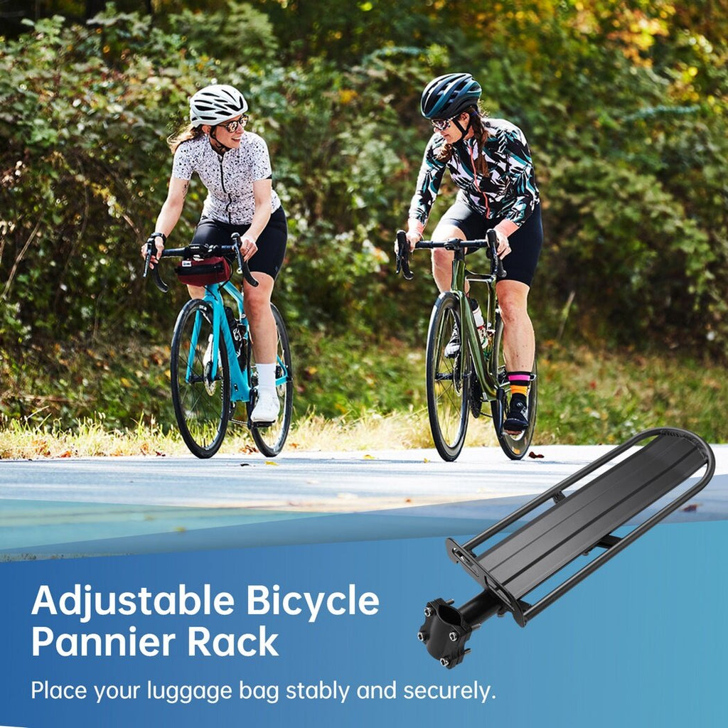 Aluminum Alloy Bicycle Pannier Rack with 10kg Load Capacity Q380499