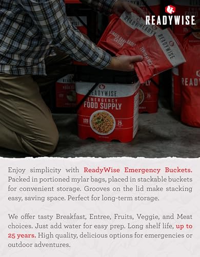 Emergency Food Supply 132 Servings Freeze-Dried Y532