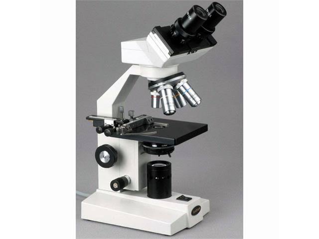 Black Binocular Biological Microscope A503462
