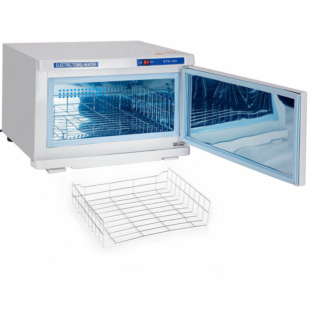 2in1 Hot Towel Warmer UV Sterilizer Cabinet Y41638