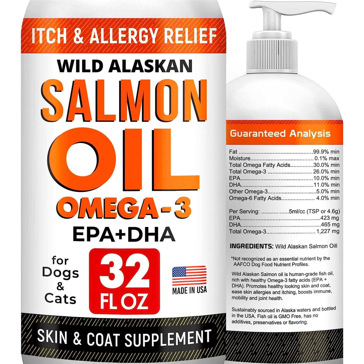Salmon Oil Omega 3 for Dogs D961557