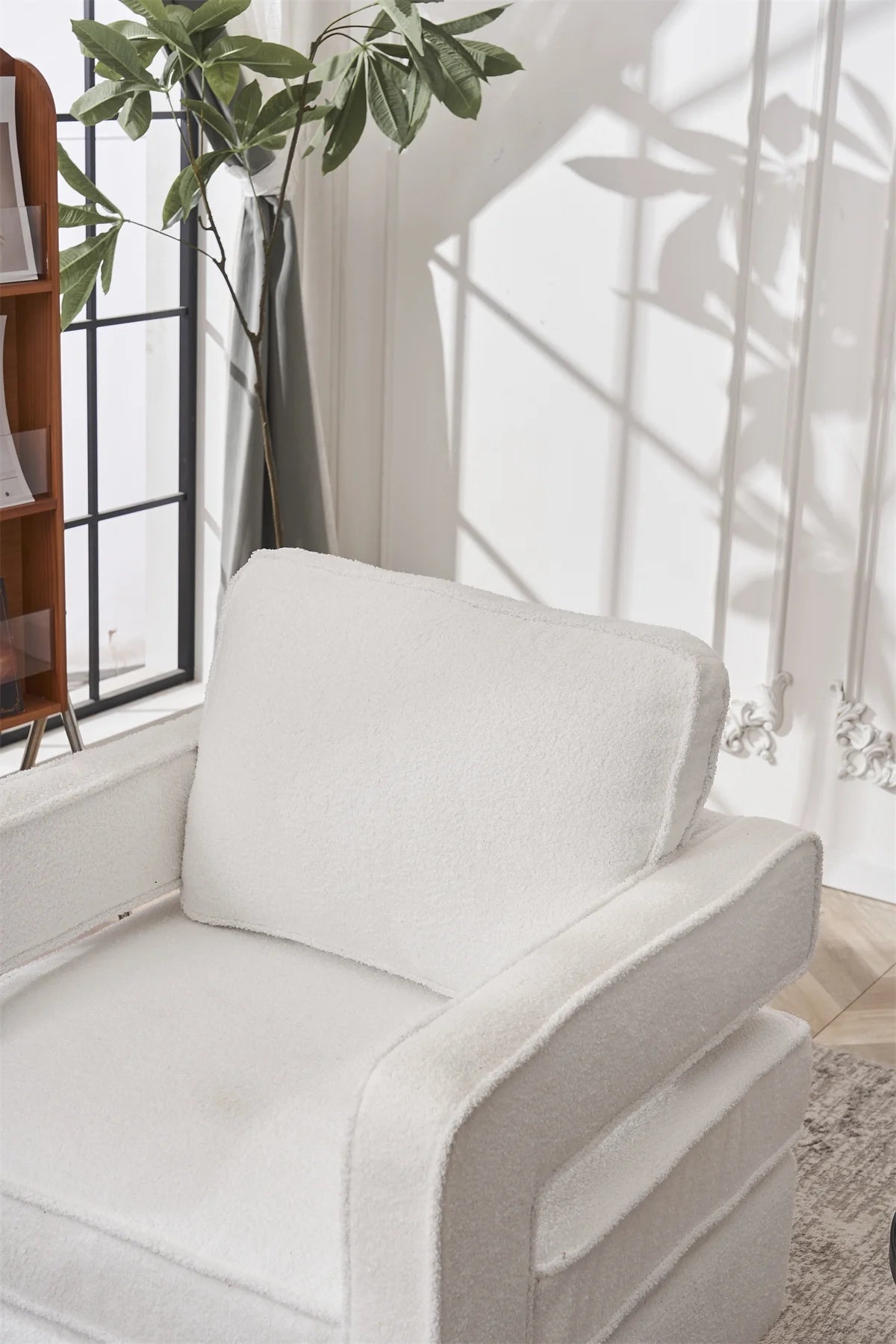 Modern Swivel Accent Barrel Chair G27285