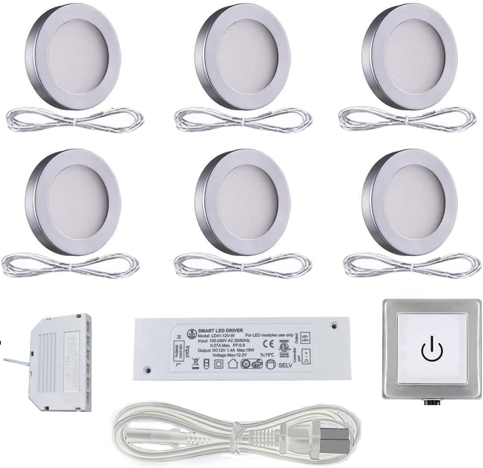 1W 4000K Black Dimmable Mini Spotlight D8514