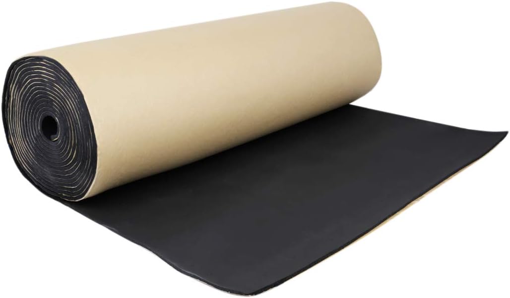 8mm Sound Proofing Insulation Mat 40x24 Inch Pack of 2 J401