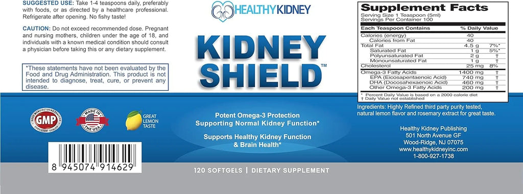 Kidney Detox Supplement 120 ct. 3 pack R2066