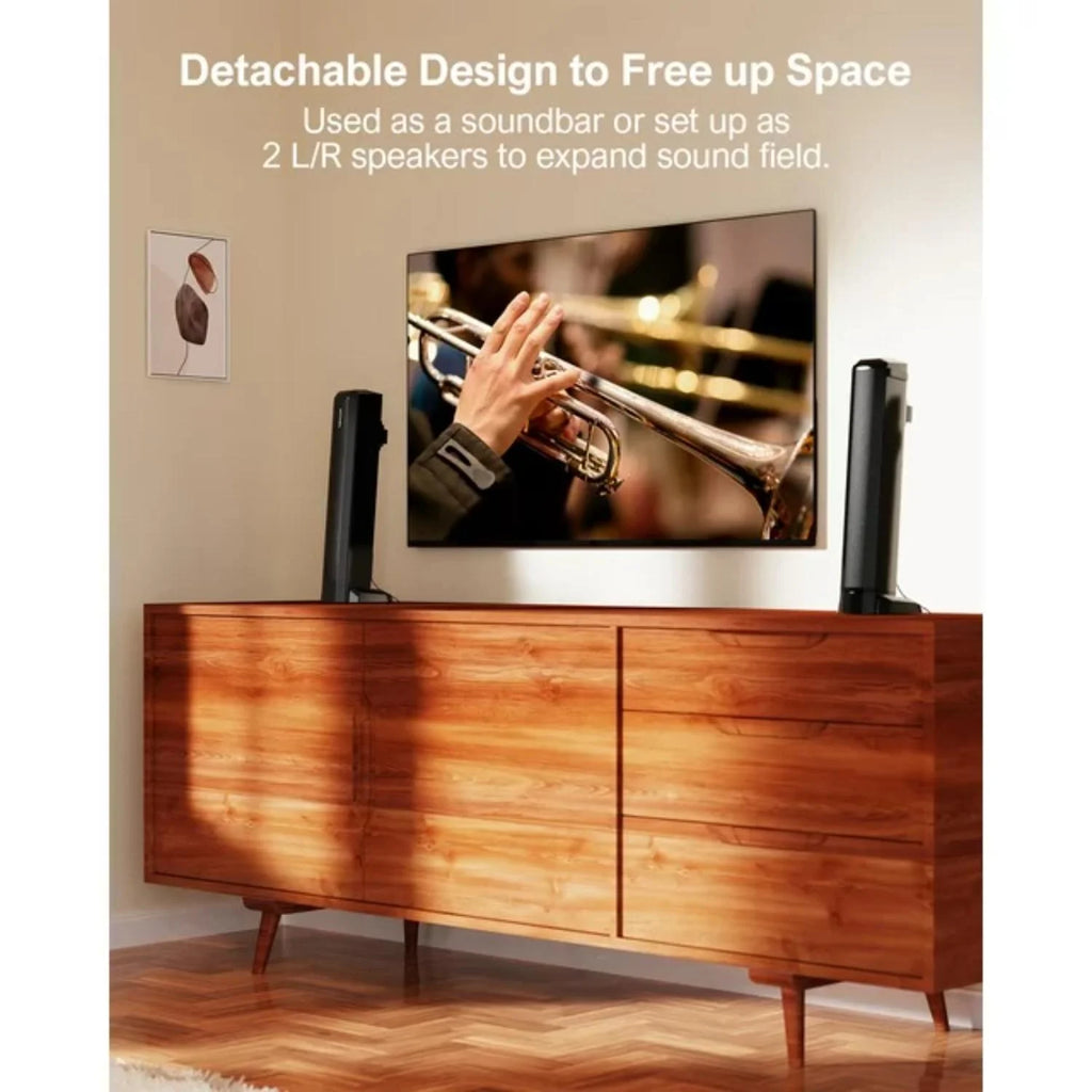 2.2ch Sound Bar with Dual Subwoofer V40200