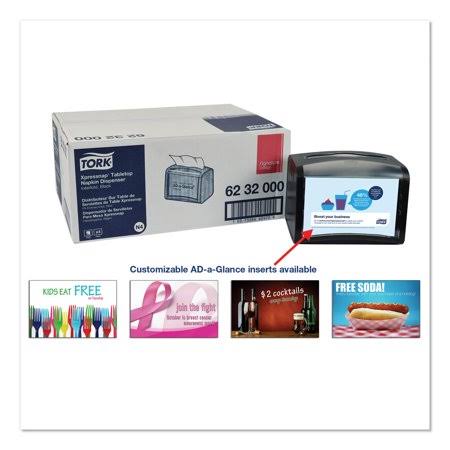 Black Tabletop Napkin Dispenser Z31912