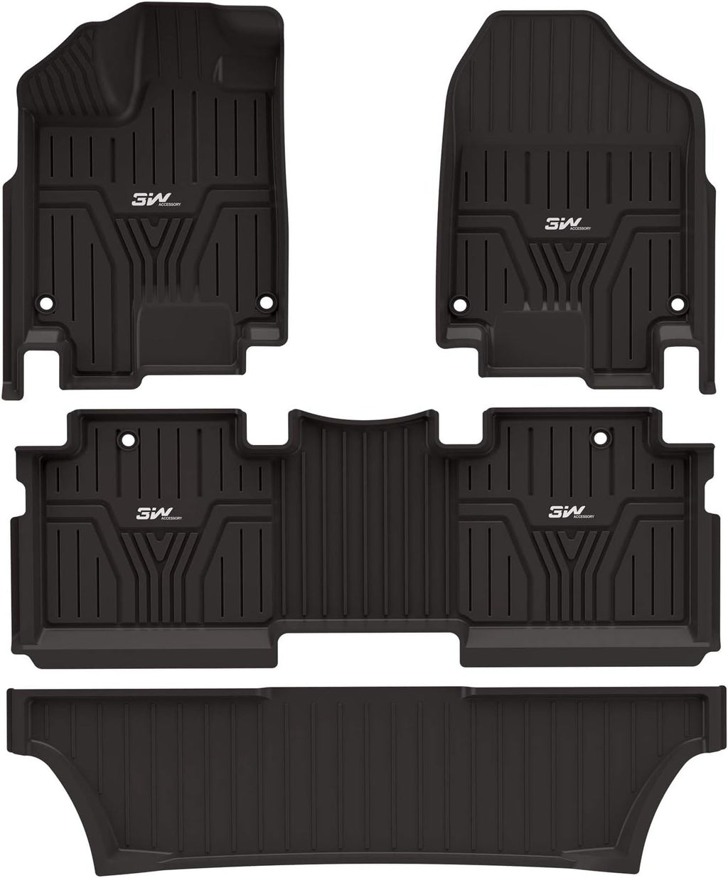Black Heavy Duty Trunk Mat for Honda Odyssey E968