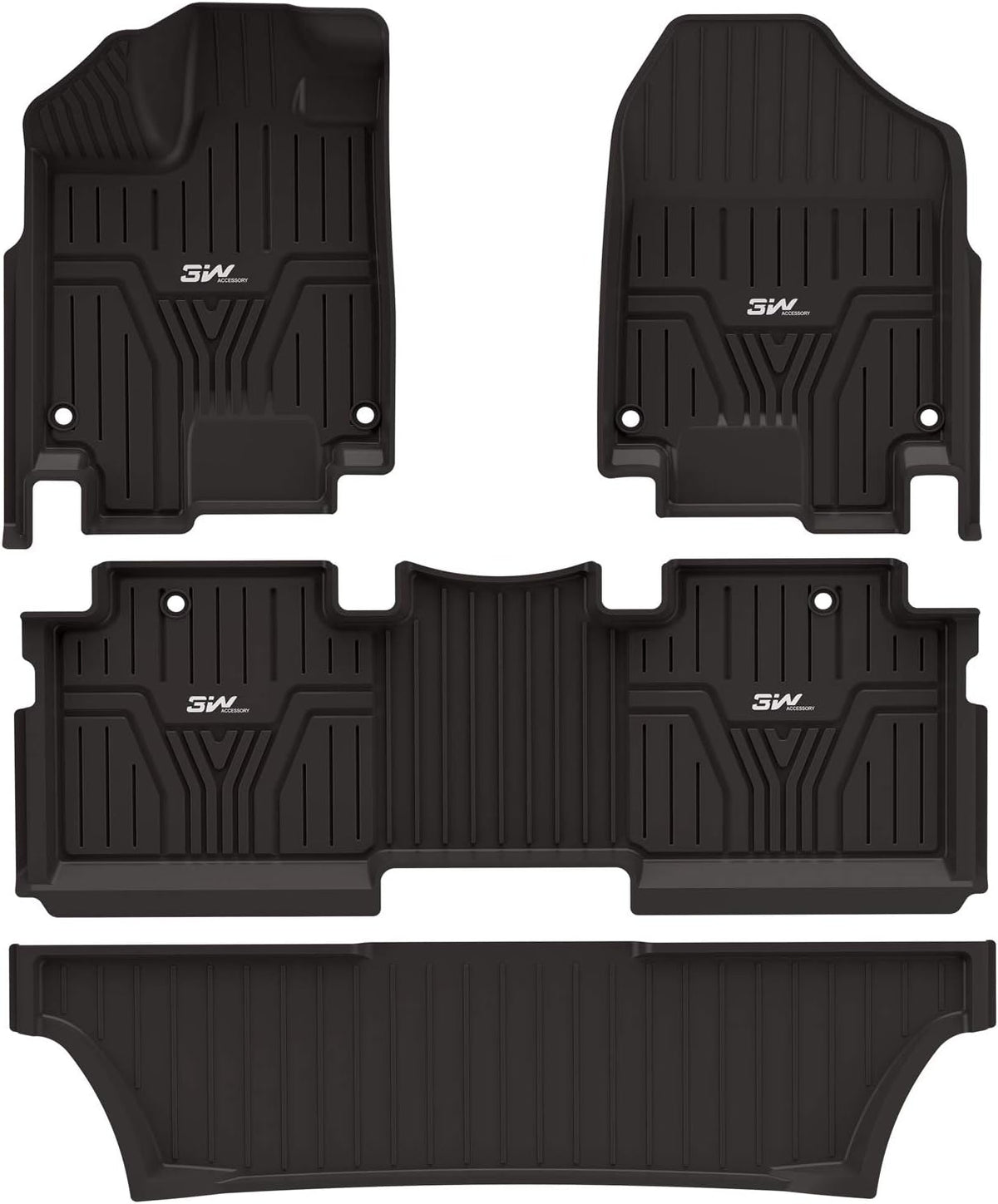 Black Heavy Duty Trunk Mat for Honda Odyssey E968