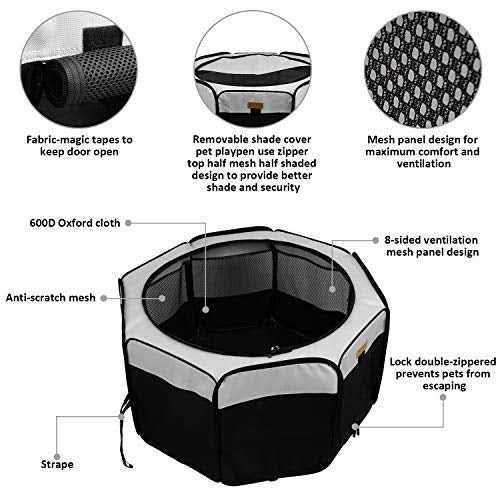 Dog Playpen Portable Pet Play Pen U361717