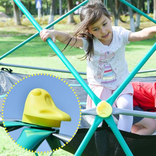 Geometric Dome Climber Play Center, Green, 13ft A893661