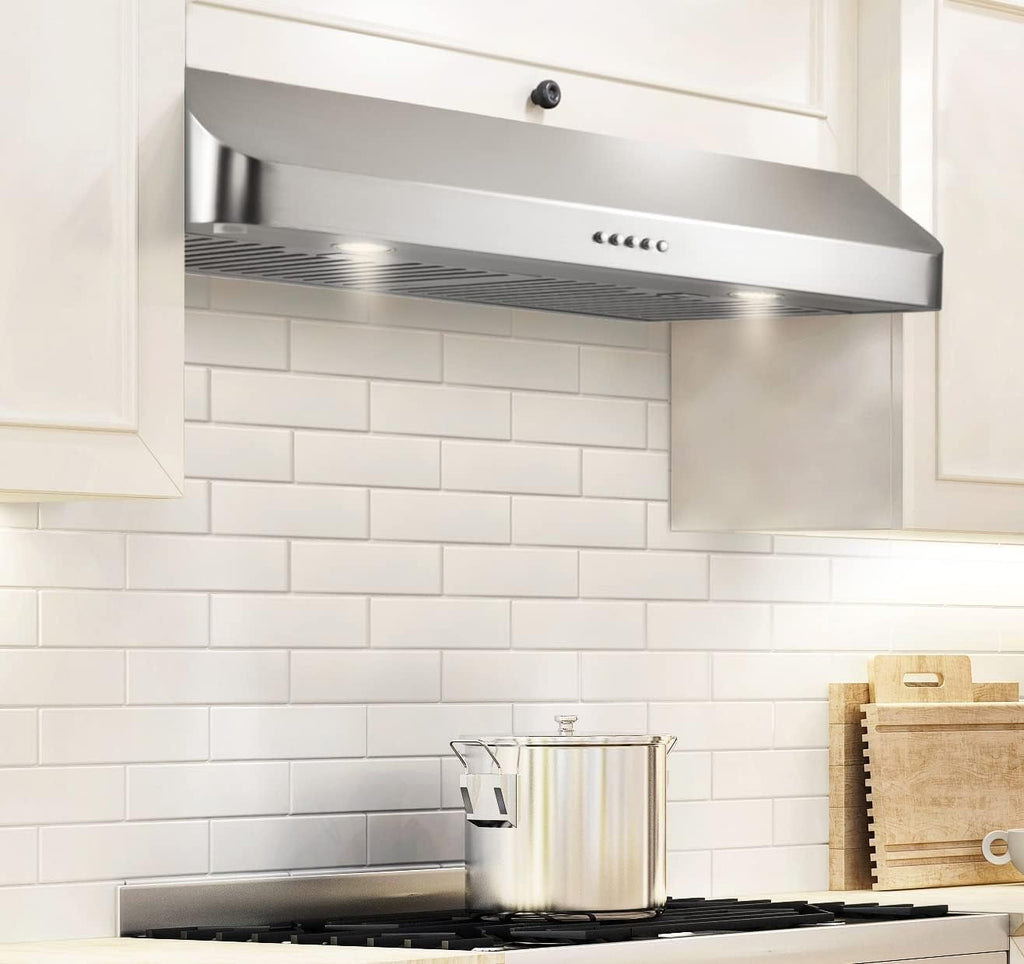 30 Inch Under Cabinet Range Hood Stainless Steel 400 CFM D61767